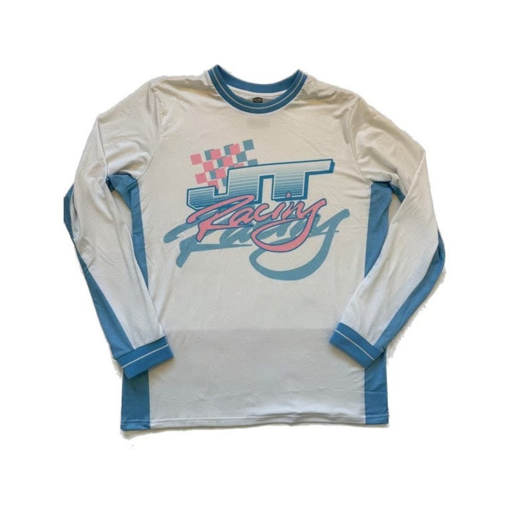 Pro‎ Tour Vintage Jersey - Blue and Pink – JT Racing USA - Large